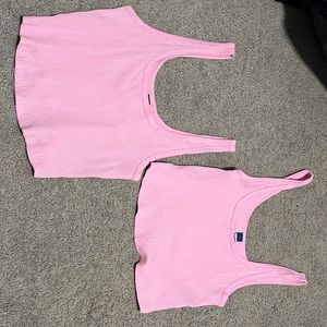 Old Navy; Pink Crop Top